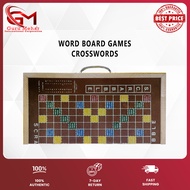 BOARD GAME - Word Crossword Board Game Board and Tile Game