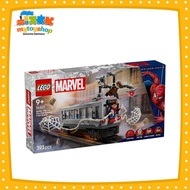 LEGO 76321 Marvel SpiderMan vs. Doc Ock Subway Train Scene