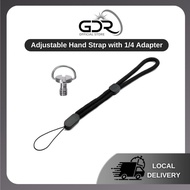 Adjustable Hand Strap with 1/4 Adapter for Insta360 Camera/Invisible Stick/Insta360 X5, X4, X3
