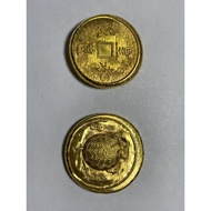 Wholesale Brass Gilt Gold Gold Coins Ancient Gold Coins Antique Qing Dynasty Housekeeping Huang En E