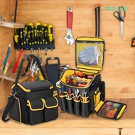 MOCHO Tool Kit, Large Capacity Portable Tool Bag, Removable Baffle Wear-resistant Thickened Waterpro
