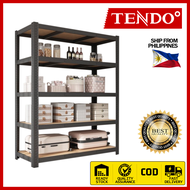 TENDO Adjustable Height Steel Rack Metal Display Rack 5/6 Layer Heavy Duty Stante Organizer