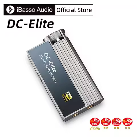 IBasso DC Elite Flagship Portable DAC USB AMP Decoder Headphone Amplifier ROHM BD34301EKV 3.5mmm 4.4