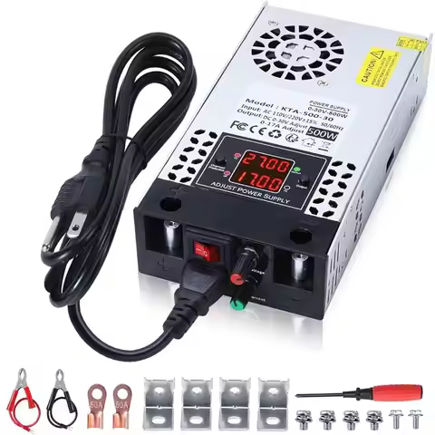 AT05-AC To DC Converter Adjustable Output 0-30V 0-17A 500W For Led Strips-Switching Power Supply 5V 