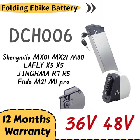 Shengmilo MX01 MX21 M80 LAFLY X3 X5 36V 48V 10.4Ah 12Ah 13Ah 14Ah 15Ah 17.5Ah Battery JINGHMA R7 R5 