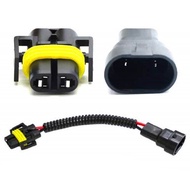 9006 To H11 H8 Headlight Fog Light Conversion Connector Wiring Harness Plug Cable Socket Connector R