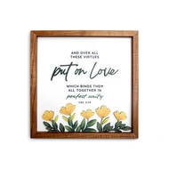 Put on Love {3D Poster}