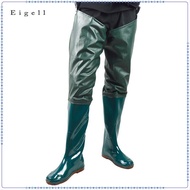 Eigell Waders Fishing Pants Waterproof Nylon Fishing Waders Foot Waders PVC River Boot Fishing Rain 