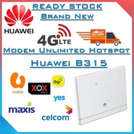 Lifetime Warranty 100% HUAWEI B315 B315S-936 MODIFIED CPE ROUTER 4G LTE MODEM UNLIMITED HOTSPOT WIFI