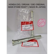 HONDA EX5 / DREAM / GBO / C70 - MAIN STAND SHAFT / SHAFT DOUBLE STAND ORIGINAL ( MADE IN JAPAN) LIMI