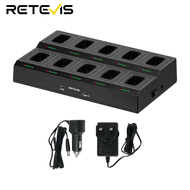 Retevis RTC777H แท่นชาร์จวิทยุสื่อสาร10ทางสำหรับ H777/H777D/H77H วิทยุ2ทาง