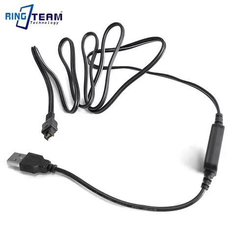 AC-L200 AC-L25A AC-L25B AC-L25C USB Adapter Power Cable for Sony Cyber-shot Camera Handycam DCR-IP D