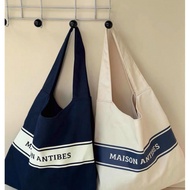 Korea depound Shoulder Bag Summer Daily Match Commuter Travel Tote Bag Korean Lazy Style Canvas Bag