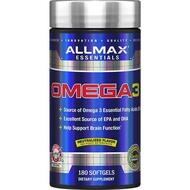 ALLMAX, Essentials, Omega-3, 180 Softgels