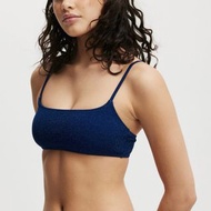 【全新未拆牌(包順豐)】Cotton On 閃閃深藍色比基尼泳衣Bikini Top