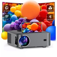 Android projector 9.0 System 9500L Full HD 1080P Portable projector DDR 2GB 16GB Support 5G WiFi Blu