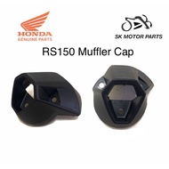 RS150 Muffler Cap(Original Pattern)(Matte Black)(honda parts rs150 exhaust pipe cap accessories rs15