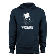 GEEK TEEZ Classically Trained Retro Blueprint Women's Hoodie