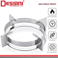DESSINI ITALY Stainless Steel Gas Stove Trivet Pot Stand Pan Support Rack Cooktop Holder Penyangga P