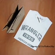 เสื้อยืด Wrangler ชาย/หญิง ผ้าตคอตอน 30s นำเข้าฟรีถุงกระดาษ