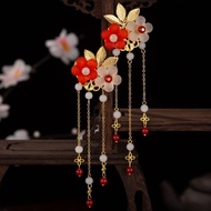 Ancient Headdress Hairpin Tassel Hairpin Female Ancient Style Step Shaking Hanfu Hairpin with Hanfu Clip Super Fairy Side Clip Ancient Headdress Hairpin Tassel Hairpin Female Ancient Style Step Shaking Hanfu Hairpin with Hanfu Clip Super Fairy Side Clip 3