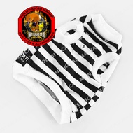 Baju Kucing Motif Garis Kaos Singlet Tanpa Lengan Anabul Kitten Puppy Size S Pakaian Musim Panas Kuc