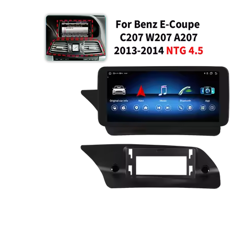 Android 13 Auto Car intelligent systems radio For Mercedes Benz E-Class C207 W207 A207 NTG 4.0 4.5 5