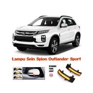 Outlander mitsubishi lancer Led Running Rear View Mirror Turn Signal Lights