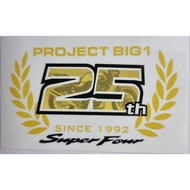 Cb400 car sticker celebrates 25 years