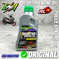 ORIGINAL ESR SCOOTER MINYAK HITAM 4T FULLY/ SEMI SYNTHETIC/ GEAR OIL/ ENGINE OIL/ NVX EGO NMAX AVANT