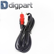 2 in 1 Aux Cable Jack Audio 150 cm RCA 2 IN 1 To Mini Stereo Male 3.5m