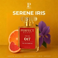 Perfect Scent Classic 017 Serene Iris EDP for Women | Iris Rose Floral Perfume | 24 Hrs Long Lasting