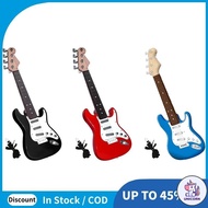 CU 17In Guitar Toy for Kids,4 Strings Electric Guitar Musical Instruments for Children,Portable Elec