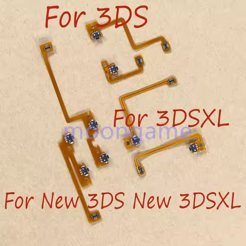 30sets Replacement L R Button Flex Cable For 3DS 3DSXL LR Switch Flat Cable LR Ribbon For NEW3DS New