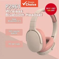P2961 Wireless Bluetooth Earphone Stereo HIFI Headset Game Earbuds With Mic Foldable Headphones Ster