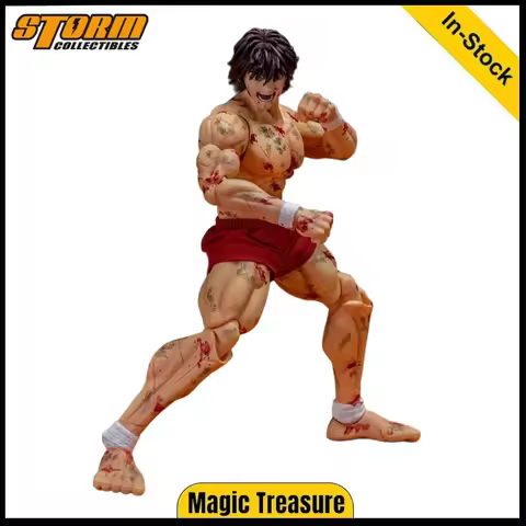 【In Stock】Storm Collectibles Hanma Baki Super-movable Model Injured BAKI Boy 1/12 Model Collect Limi