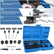 EasyBuyMall Funny Tool Set For 525 530 630 415 420 428 520 Heavy Duty Bicycle Chain 4 Pin