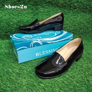 (Size36-41) Black Shine Ladies Formal Shoes