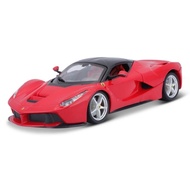BBURAGO Burago <Race & Play Series> 1:24 Ferrari Laferrari (Red) Die Cast Car Models <18-26001>