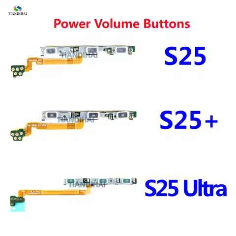 For Samsung Galaxy S25 / S25+ / S25 Ultra Power ON OFF Mute Switch Control Key Volume Button Flex Ca