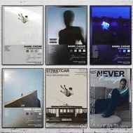 KUOZ Popular Singer D-Daniel Caesar Poster High Quality Dorm Living Room Aesthetic Wall Decoration P