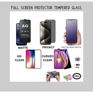 HONOR X7D/X9D/400 SMART FULL COVERAGE BLACK EDGE 9D CLEAR/AG MATTE/BLUEMATTE/PRIVACY CLEAR/OG CURVED