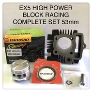 Block Racing EX5 High Power blok ex5 high hi power 53mm DYS daiyasho(blok ex5 hp hi power 53 )(honda