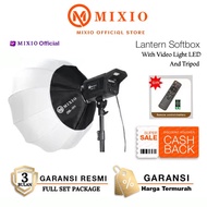 MIXIO - ZM-101 Lantern Softbox (25.5") with Lampu Video Light LED