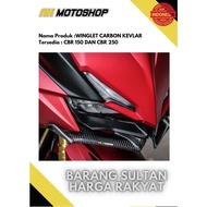 Winglet Aerofin GP Carbon Kevlar Fiber CBR 250RR 250 RR ORIGINAL TERLARIS ASLI BUKAN WTP