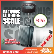 50kg/10g Electronic Digital Luggage Scale Portable Weighing Travel Suitcase / Penimbang Bagasi