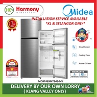 MIDEA 2 Doors Inverter Fridge MDRT489MTB46-MY (400L) / MDRT580MTB46-MY (490L) Refrigerator Peti Seju