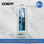(Conairman) All-In-One Trimmer Lithium Battery-Powered Model Pt3R Hair Trimmer for Nose, Ears, Eyebr