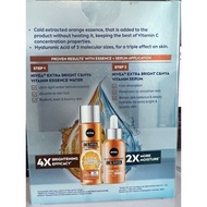 Nivea Extra Bright C & HYA Vitamin Serum 30ml & Nivea Extra Bright C&HYA Vitamin Essence Water 100ml