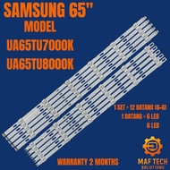UA65TU7000K / UA65TU8000K SAMSUNG 65" LED TV BACKLIGHT ( LAMPU TV) SAMSUNG 65 INCH LED TV